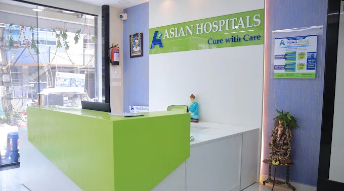 Asian Hospital Reception Area